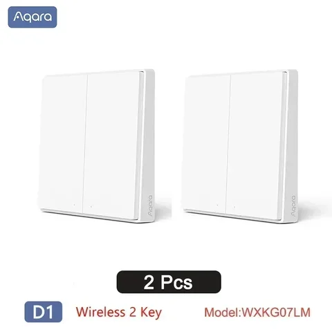 Умный выключатель Aqara D1 с поддержкой Wi-Fi и управлением через приложение