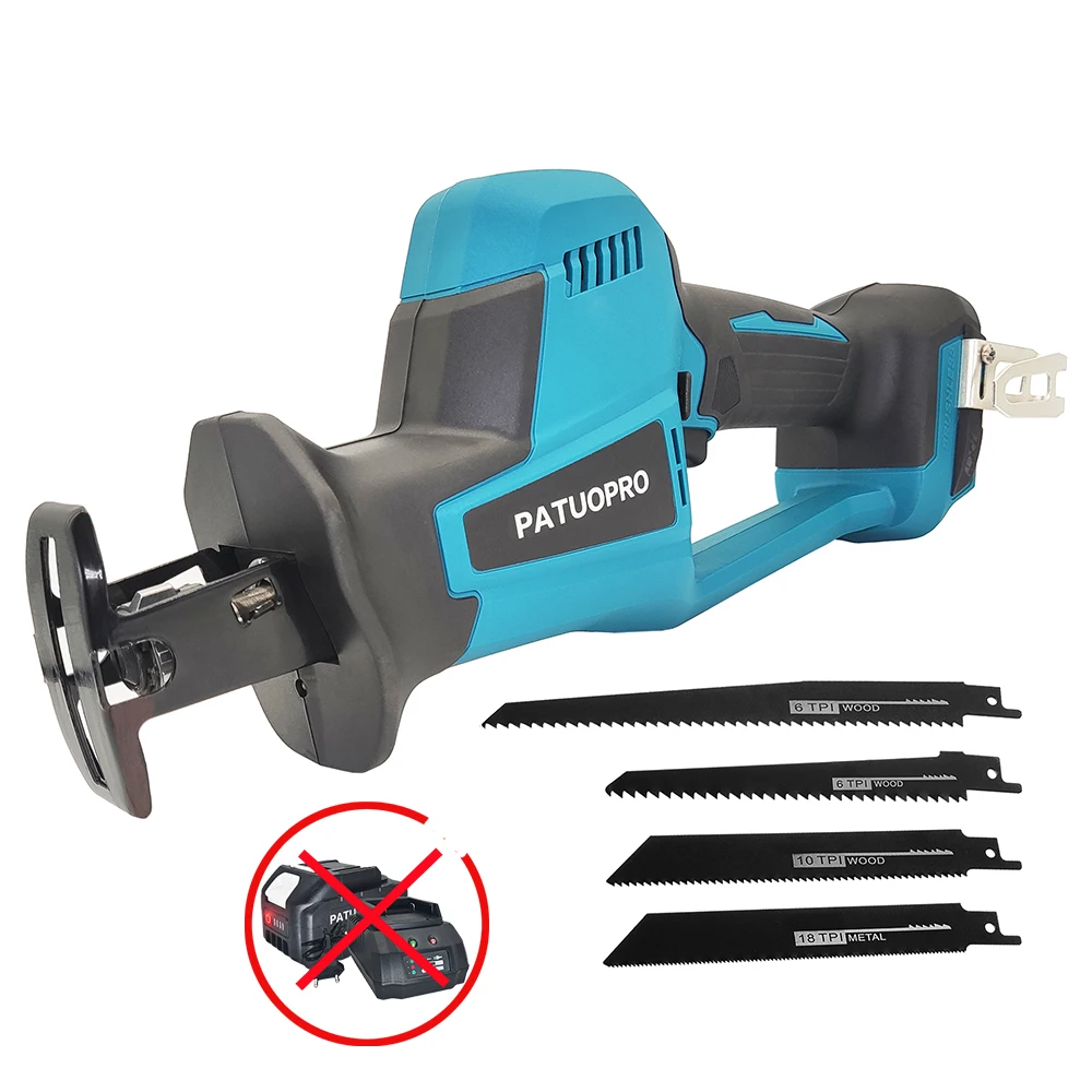 

Бесщеточная сабельная пила PATUOPRO для аккумулятора Makita 18 В