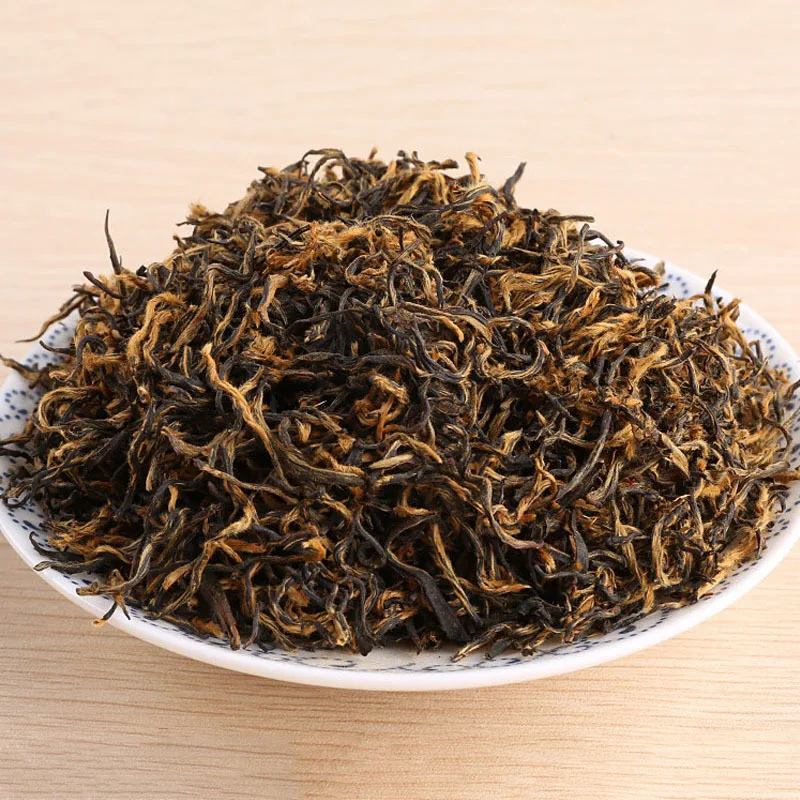 

Chinese Tea Early Spring Jin Junmei Authentic Wuyishan Black Tea Honey Fragrance Type Tea For Stomach-nourishing Tea no teapot