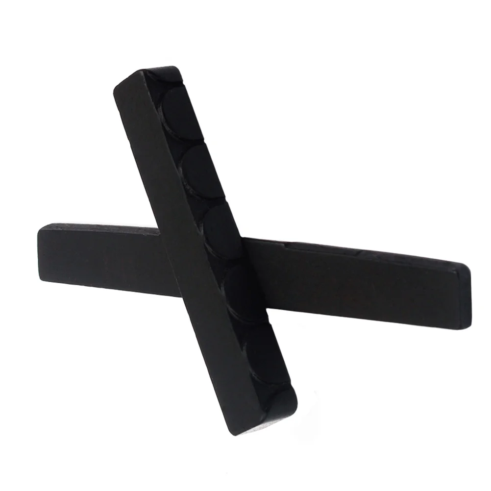 

1 Set of Classical Guitar Bridge Nut Saddle Made of Ebony for 6 String Acoustic Guitar Musical Instruments Guitar Accessories