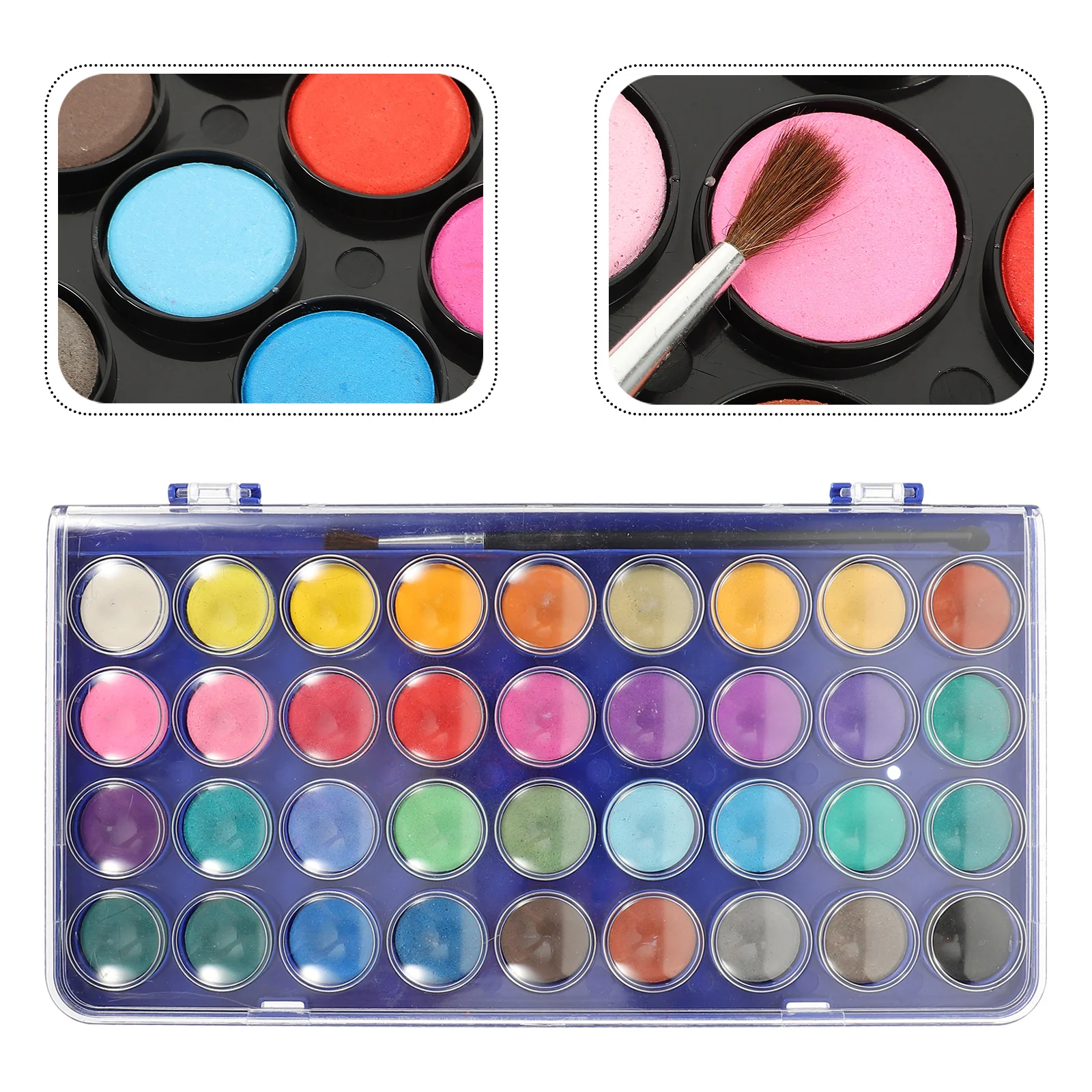 

Набор акварельных красок пигментный Набор для рисования акварелью, пигменты для путешествий, портативный набор для рисования акварелью, ле...