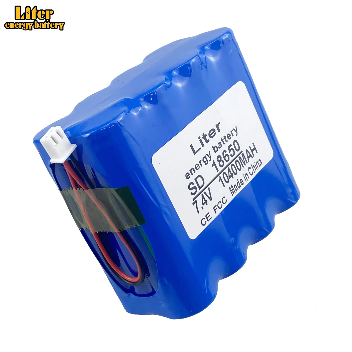 

7.4V 8.4V 10400mAh 4P2S Pack 18650 Battery 10.4Ah Rechargeable Battery For Bicycle Headlights/CCTV/Camera/Electric 5.0 4 Review