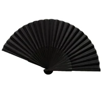 12pcschinese style black vintage hand fan folding fans dance wedding party favor chinese dance party folding fans