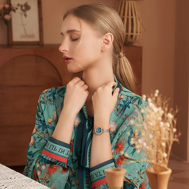 Изысканные женские часы Mark fairкит водонепроницаемые элегантные кварцевые с