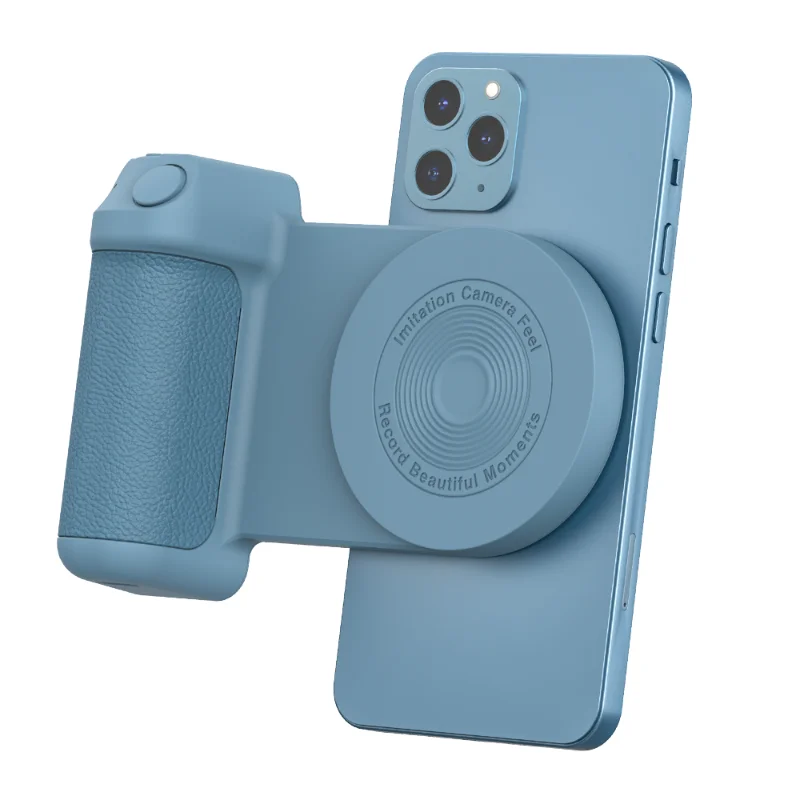 Magnetic Camera Handle Photo Bracket Smart Bluetooth Mobile Phone Anti-shake Selfie Device Magsafe Desktop Wireless Charging