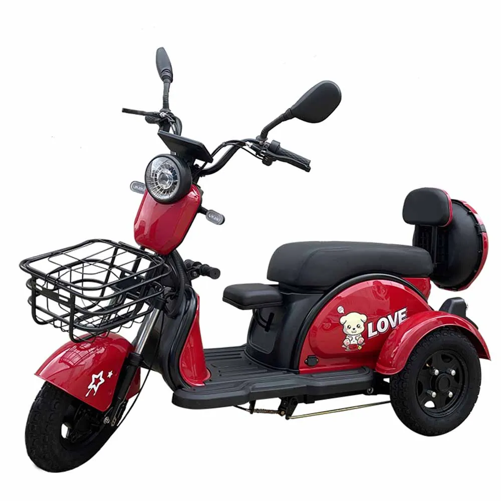 

Electro-Tricycle Household Long Battery Life Three Gear Speed Regulation Explosion-Proof Wear-Resistant Tire Electromobile