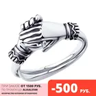 Кольцо SKLV из серебра с фианитом, Серебро, 925, Женское, Оригинальная продукция