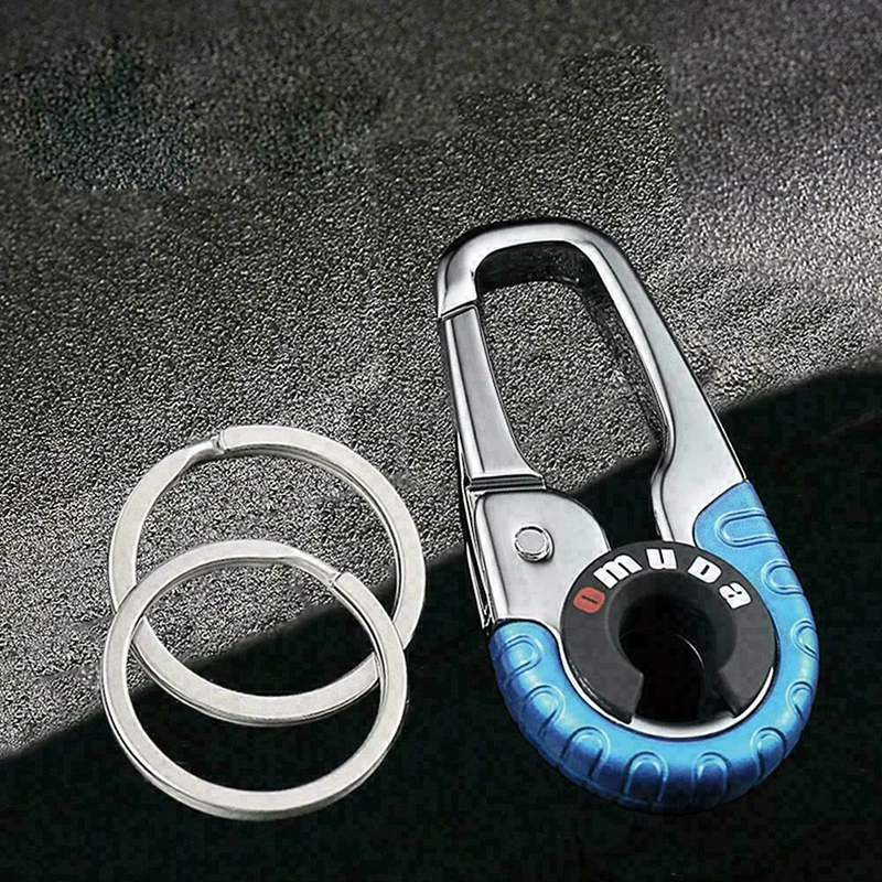 Top Quality Secure Ring Key Clip Carabiner Chain Bikes Cars Key Ring