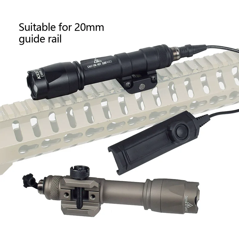 Тактический M600B M600C M600U M600V-IR Мощный фонарик для страйкбола скаут винтовка
