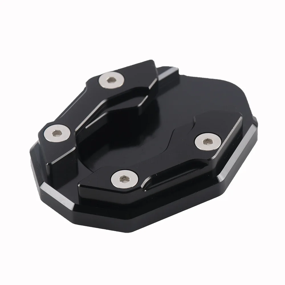 Новая подставка для мотоцикла, велосипеда, удлинитель для ног, боковая подставка, удлинитель из алюминиевого сплава, подставка для ног, опорная пластина, аксессуар для мотоцикла