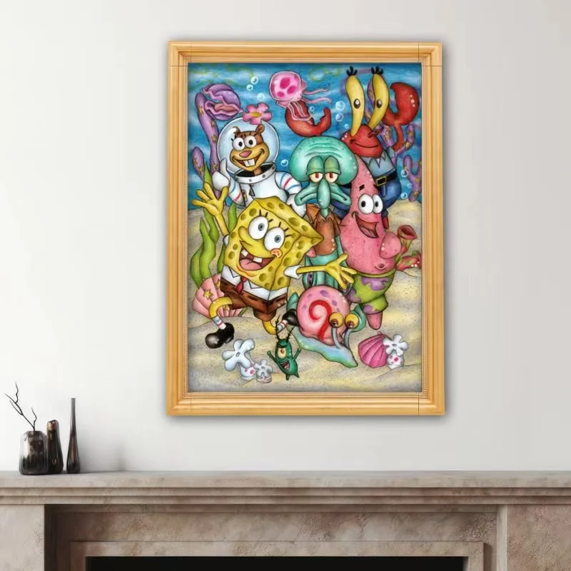 F-Funny Bob 5D DIY Алмазная картина Набор для вышивки крестом Домашний декор Ручная