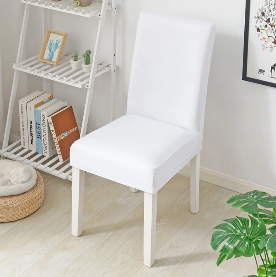 10 шт. полиэластичный обеденный чехол на стул из лайкры для дома отеля свадьбы