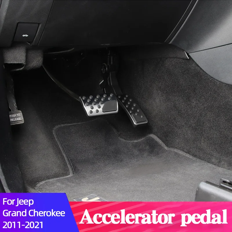 

Accelerator Pedal For Jeep Grand Cherokee 2011-2021 Stainless Steel Anti-skid And Wear-resistant Brake Pedal Accessories