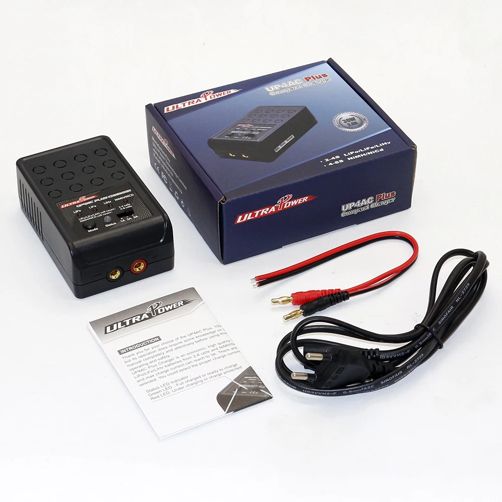 Фото UltraPower UP4AC Plus 30 Вт 2-4S LiPo/LiFe/LiHV 4-8S NiCd/Nimh многохимическое зарядное устройство переменного тока для радиоуправляемого вертолета, модели дронов, игрушки №5
