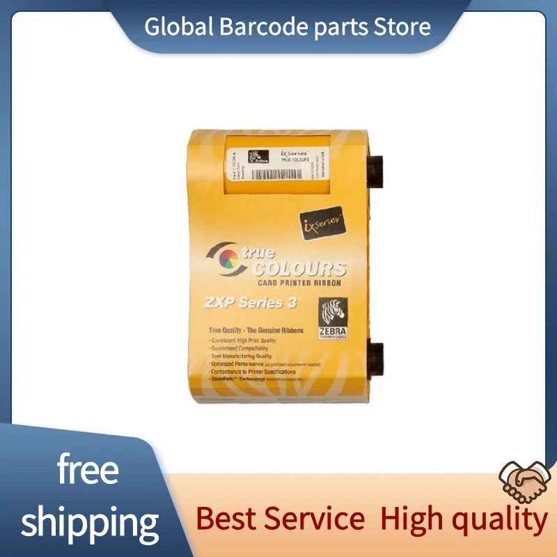 

Zebra 800033-840 Tru Colours iX Series YMCKO Color Ribbon for ZXP Series 3 Card Printes 200 Prints