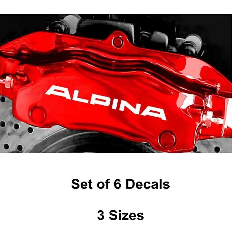 

6 шт./набор, термостойкие наклейки на клещи автомобиля