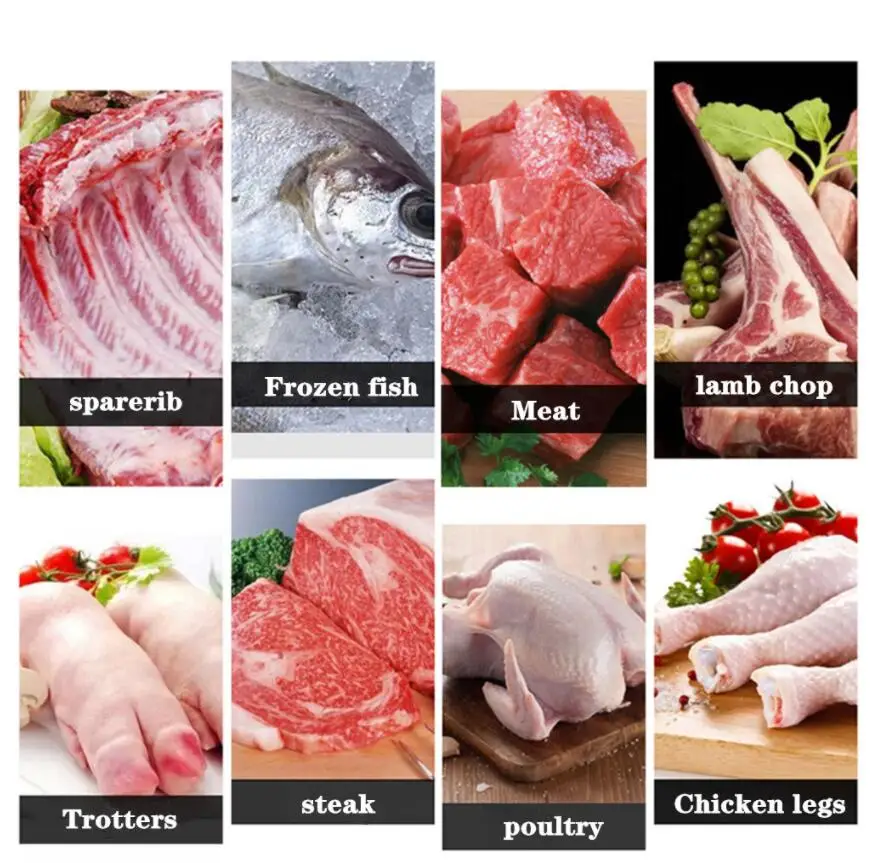 110 В 220 380 автоматическая машина для нарезки кубиками ребер свиней ног курицы утки