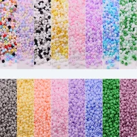800pcs 2mm matte glass seed beads 110 uniform macaroon color round spacer beads for diy handmade jewelry making accessories
