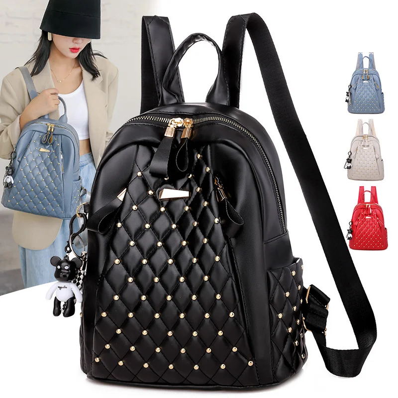 

Винтажный женский рюкзак из высококачественной кожи, Дамский дорожный ранец, сумки на плечо, школьные портфели, женская сумка