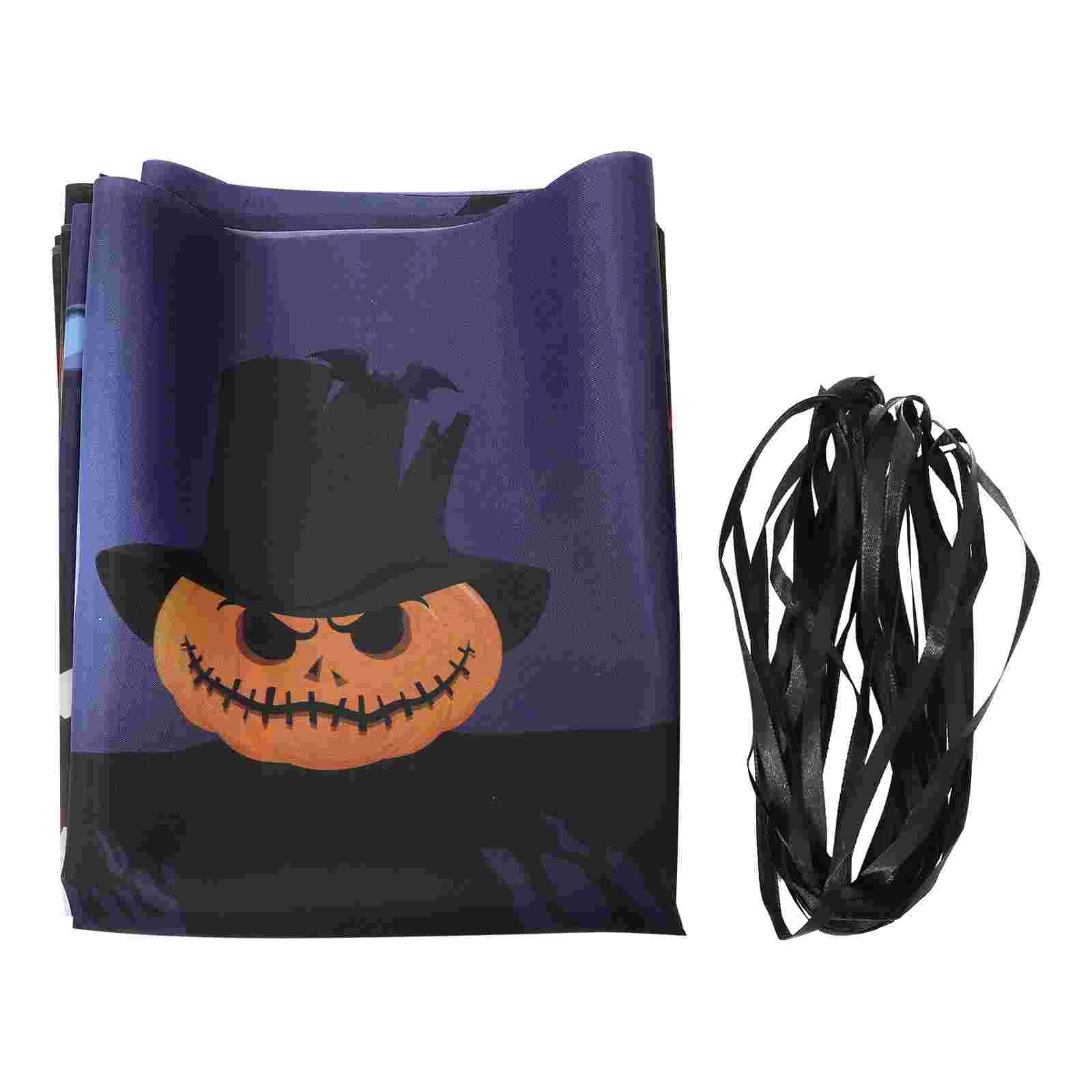 

Halloween Banner Bunting Halloween-themed Props Decoration Polyester Party