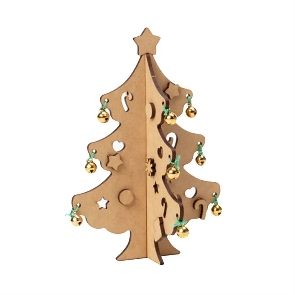 

Kindergarten Toys Desk Decoration Christmas DIY Children Educational Toy Mini Christmas Trees DIY Assembly Xmas Gift