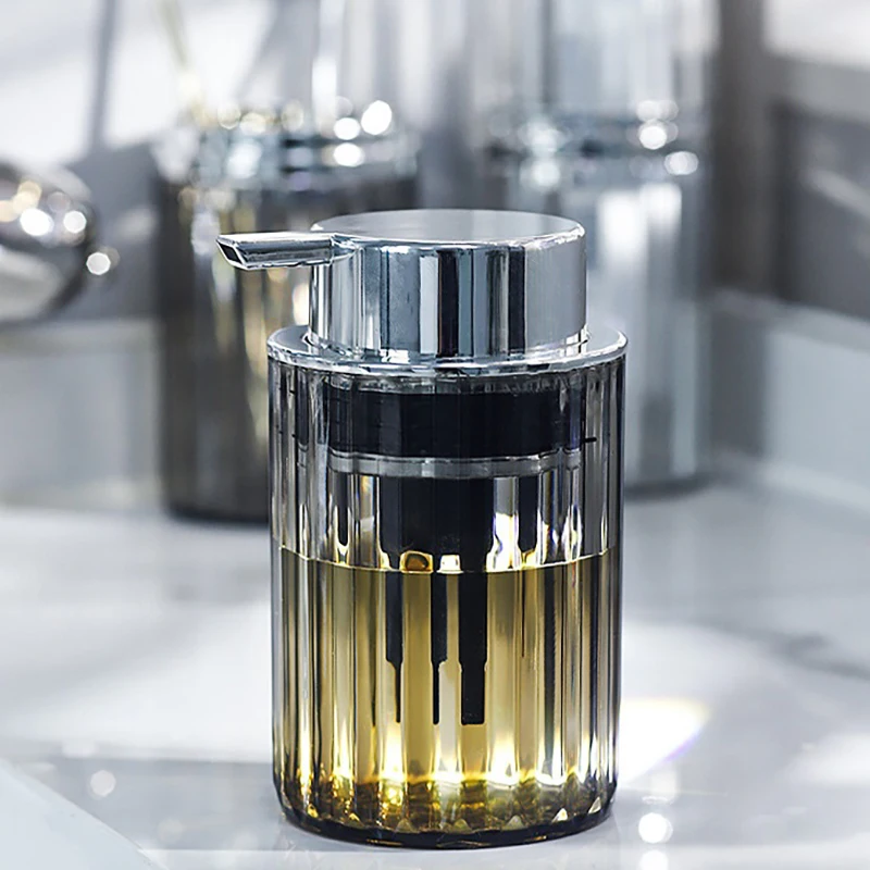 Дозатор для пенного мыла рук ванной комнаты бутылка жидкого и мусса многоразовая