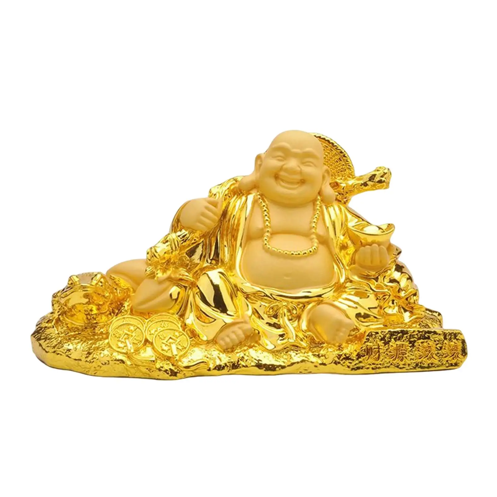 

Maitreya Buddha Statue Collectible for Living Room Micro Landscape Desk