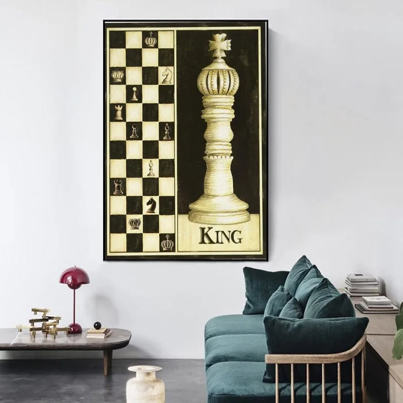 Шахматная доска на аксессуарах