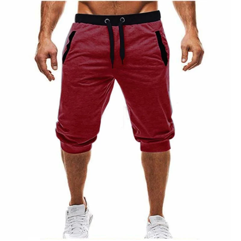 Men Fitness Shorts Breathable Quick Dry Man Workout Pants Bodybuilding Gyms Male Sportswear Summer Jogging Running Short Pants