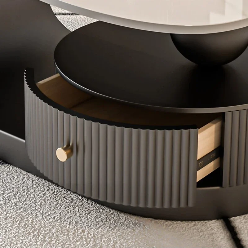 Прозрачный журнальный столик для спальни гостиной эстетический уникальный