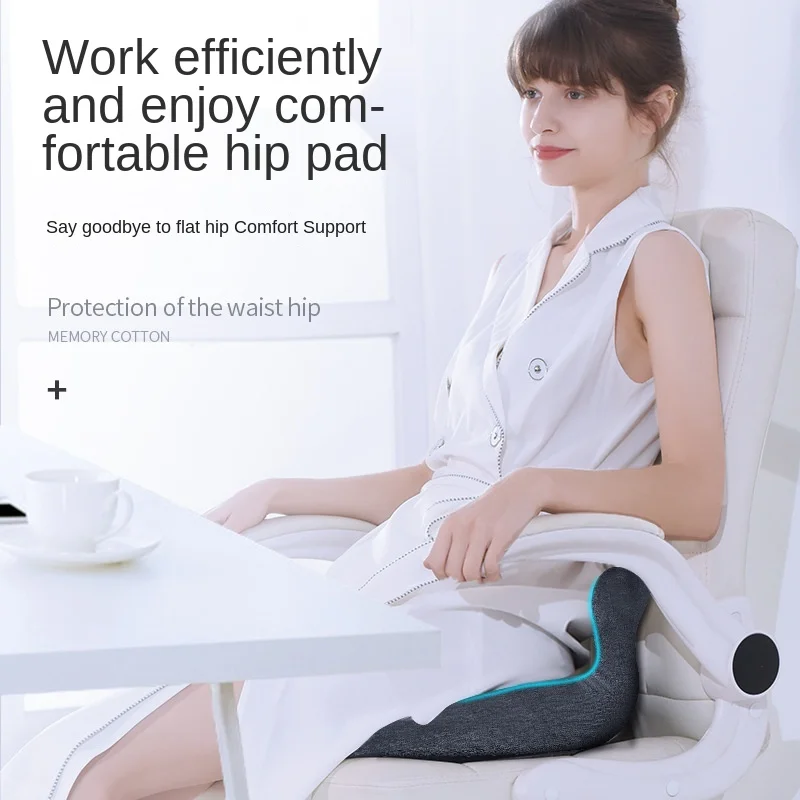 

Ортопедическая подушка для спины спинки спины, пеноматериал с эффектом памяти L-образной формы, коврик для лечения геморроя, подушечки с мед...