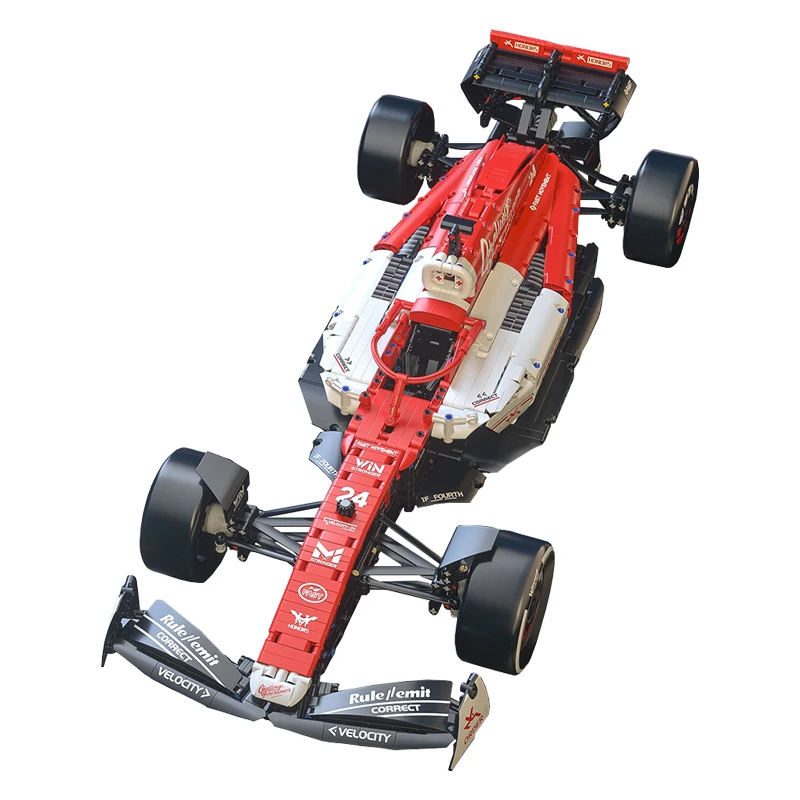 В НАЛИЧИИ 1:8 MOC Технические гоночные строительные блоки Кирпичи Сборка моделей