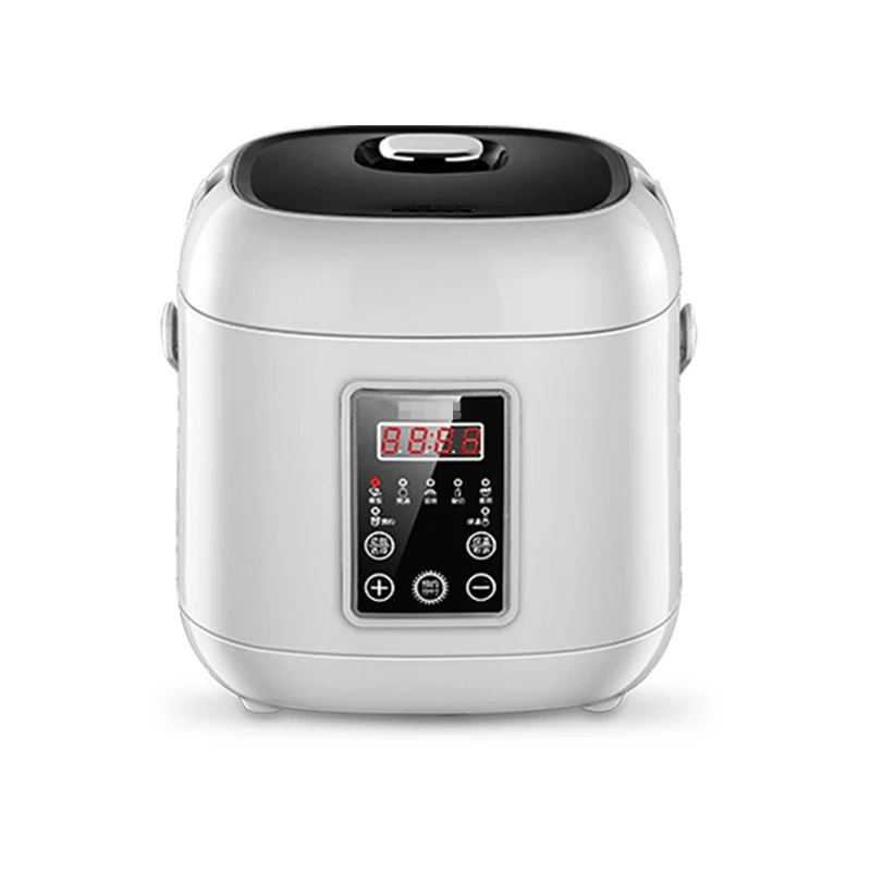 

2L Portable Electric Rice Cooker Food Steamer Multifunction Kitchen Cooking Pot Non-stick Liner Lunch Box 24H Appointment