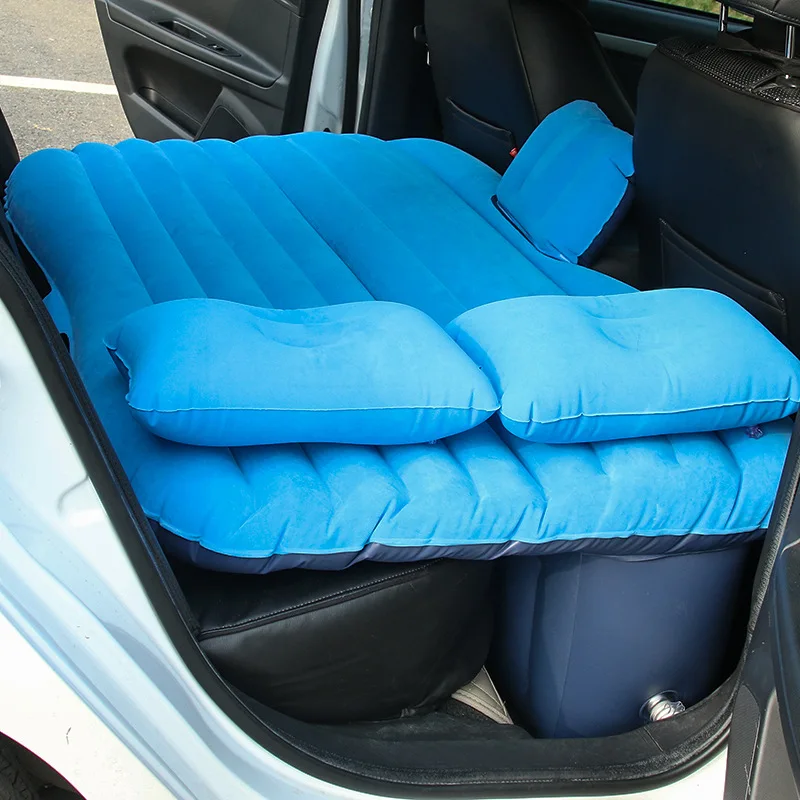

Car Air Inflatable Travel Mattress Bed Universal for Back Seat Multi Functional Sofa Air Bed Pillow Outdoor Camping Mat With Air