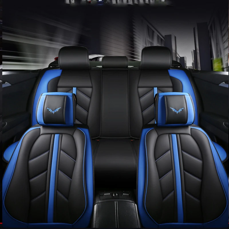 

Кожаные чехлы для автомобильных сидений, аксессуары для Solaris Hyundai Tucson 2019 Kona Getz ix35 Creta ix25 i40 Accent Ioniq Veloster Santa Fe