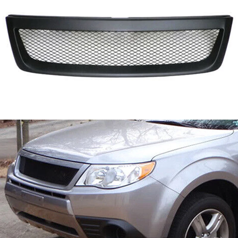 

Сетчатая решетка для гриля, передний бампер, комплект аксессуаров для Subaru Forester 09-13 2009-2013