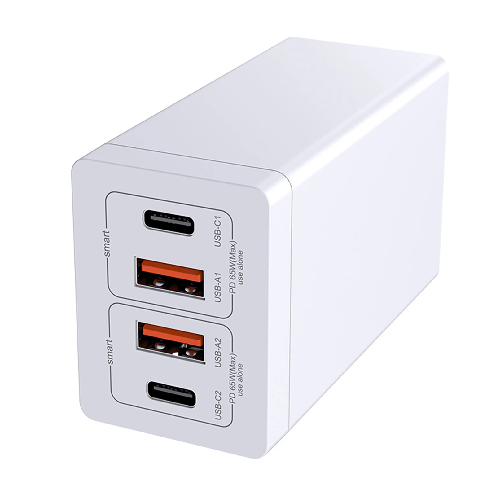 

Станция сетевая 2C2A с поддержкой быстрой зарядки, USB C и PPS