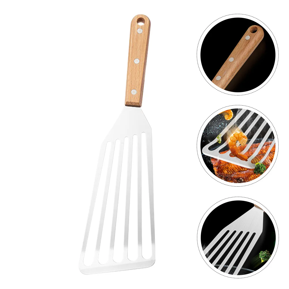 

Stainless Steel Spatula Fish Multi-function Wear-resistant Steak Supply Non Stick Cook Household Cooking