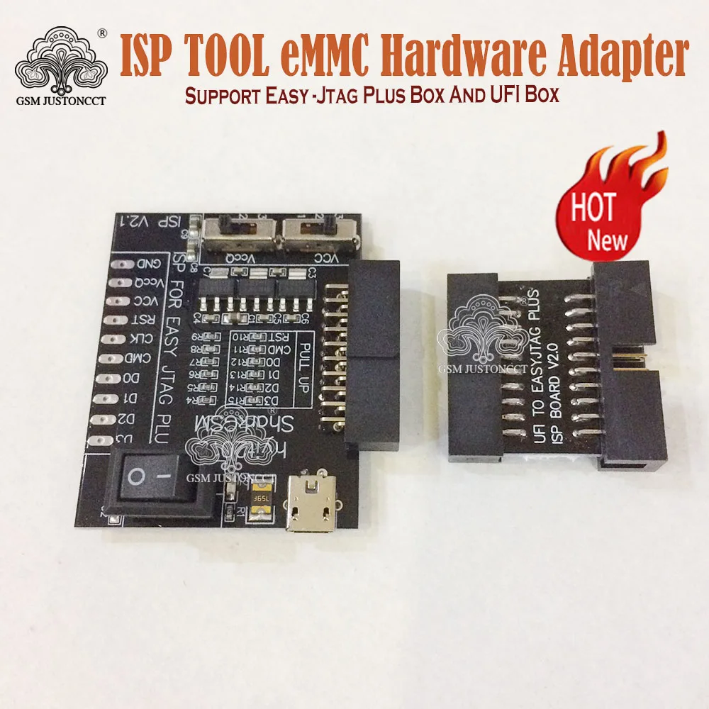 2022 ISP TOOL eMMC Hardware для Z3X легкий Jtag Plus Box и Been |