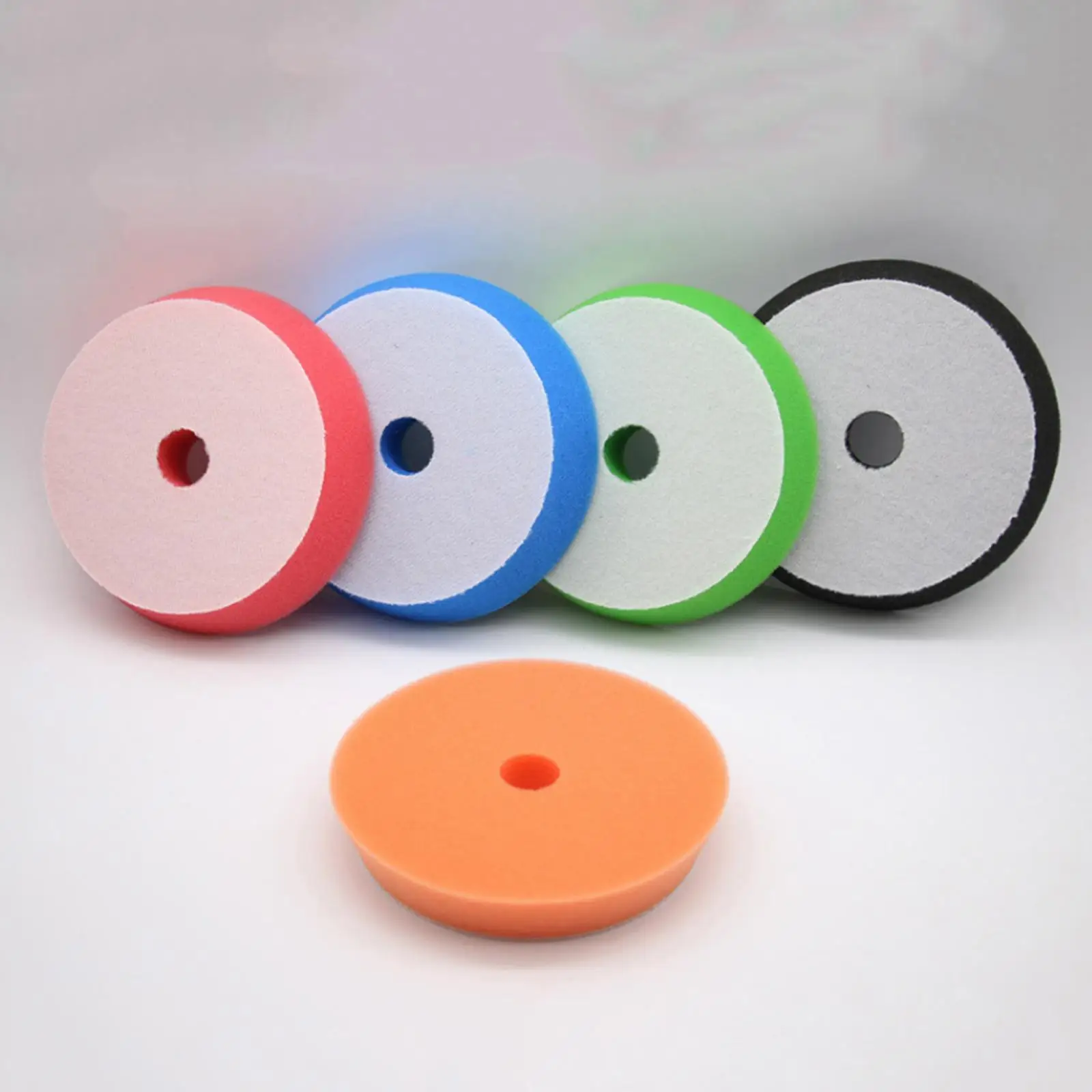 

5 шт., губки для полировки автомобиля, 150 мм, 6 дюймов