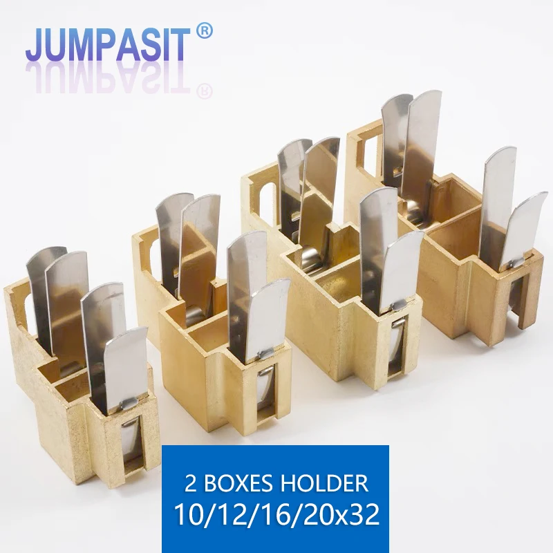 Фото Медный держатель угольной щетки Jumpasit, 2 коробки, комплекты двигателей постоянного тока, 2x 10x32/12,5x32/16x32/20x32 №1