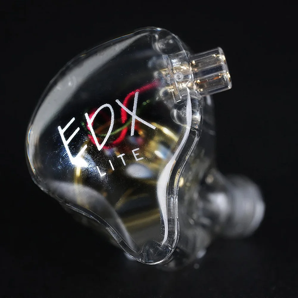 Для наушников KZ EDX Lite IEM с эргономичной посадкой и съемным кабелем OFC для чистого