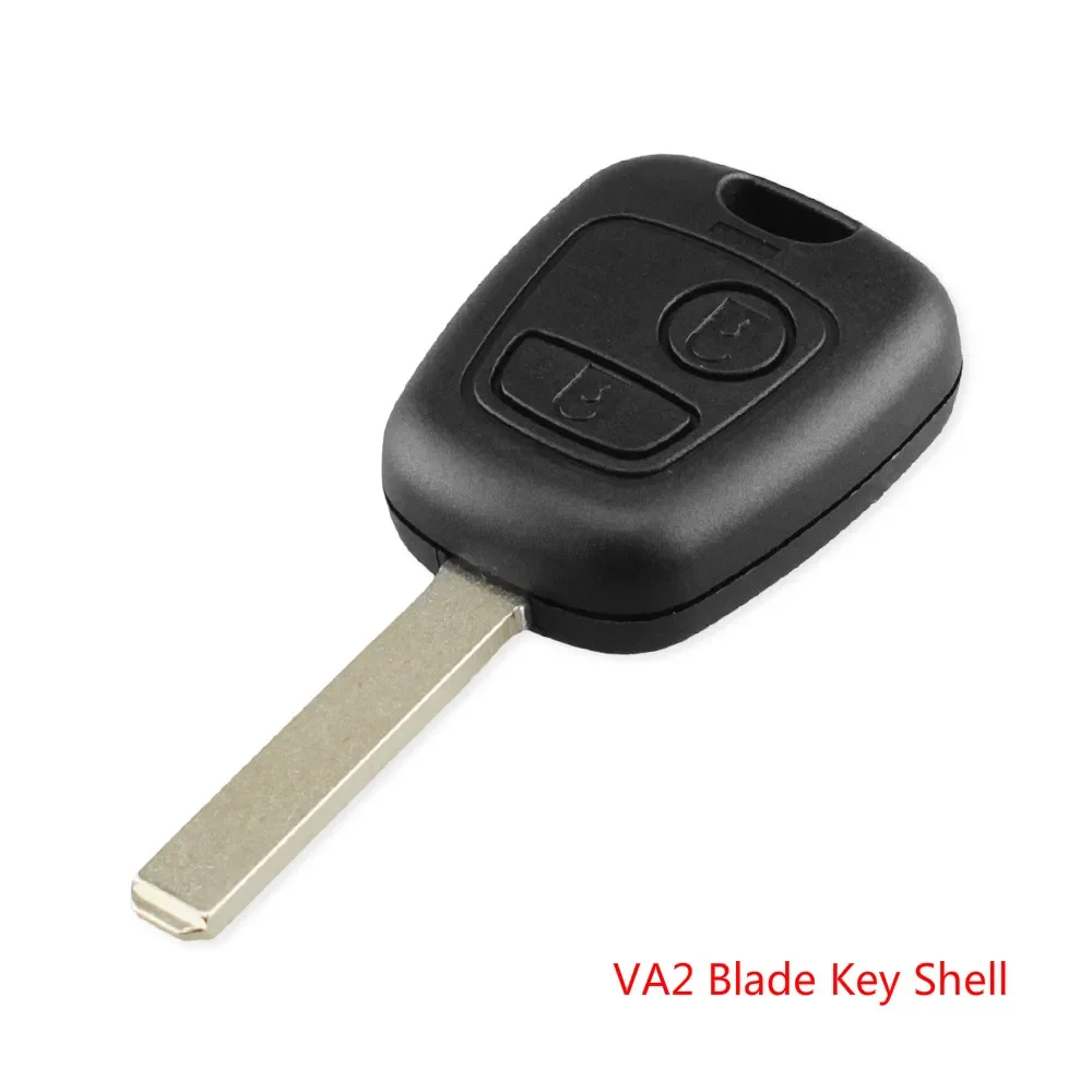 

Сменный Чехол KEYYOU для Peugeot 106, 107, 206, 207, 306, 307, 406, с 2 кнопками, NE73 / VA2/HU83, чехол для пульта дистанционного управления автомобилем