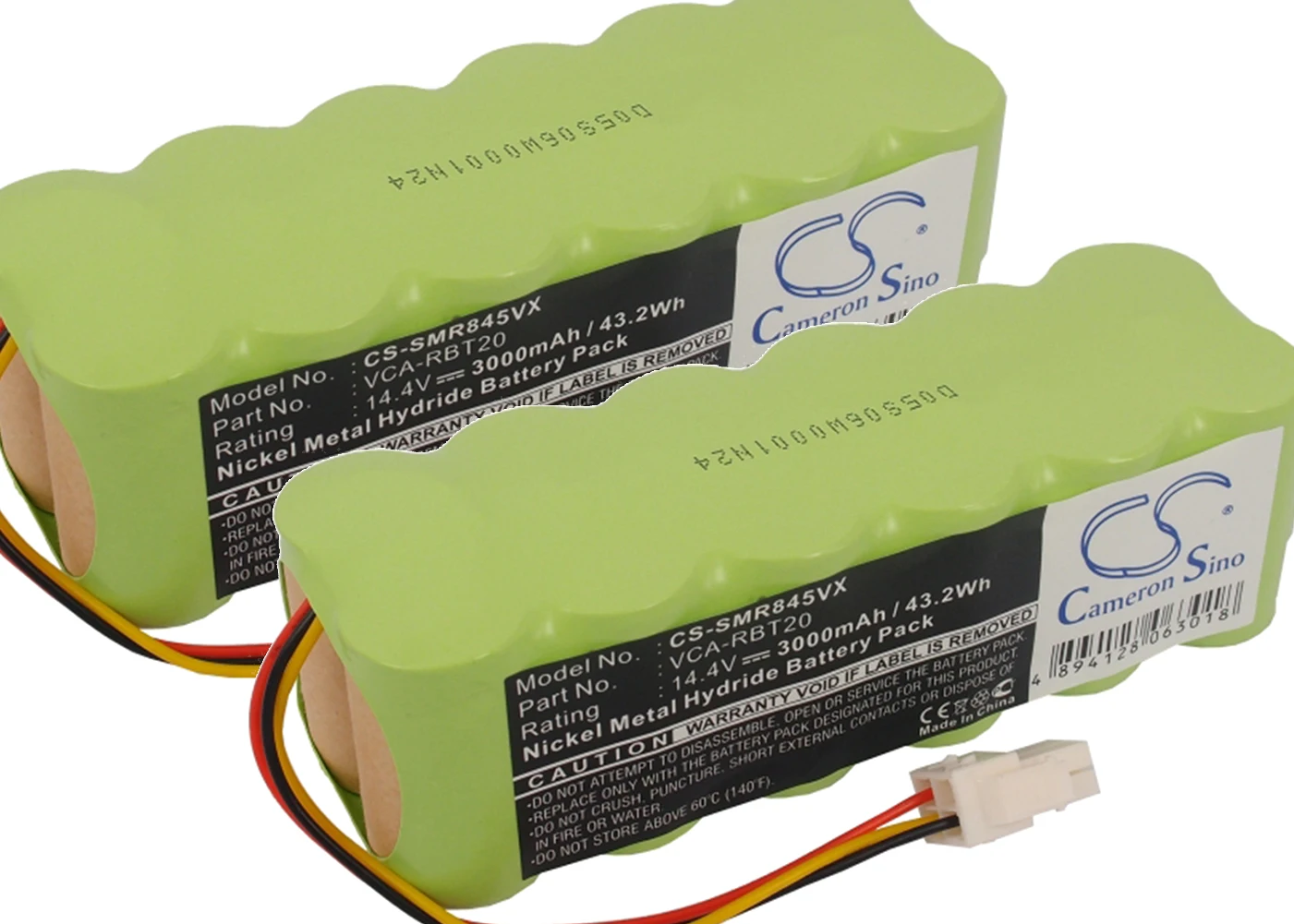 

2pack 3000mA Battery for Samsung Navibot VCR8825,Navibot VCR8830,Navibot VCR8843,Navibot VCR8844,Navibot VCR8845