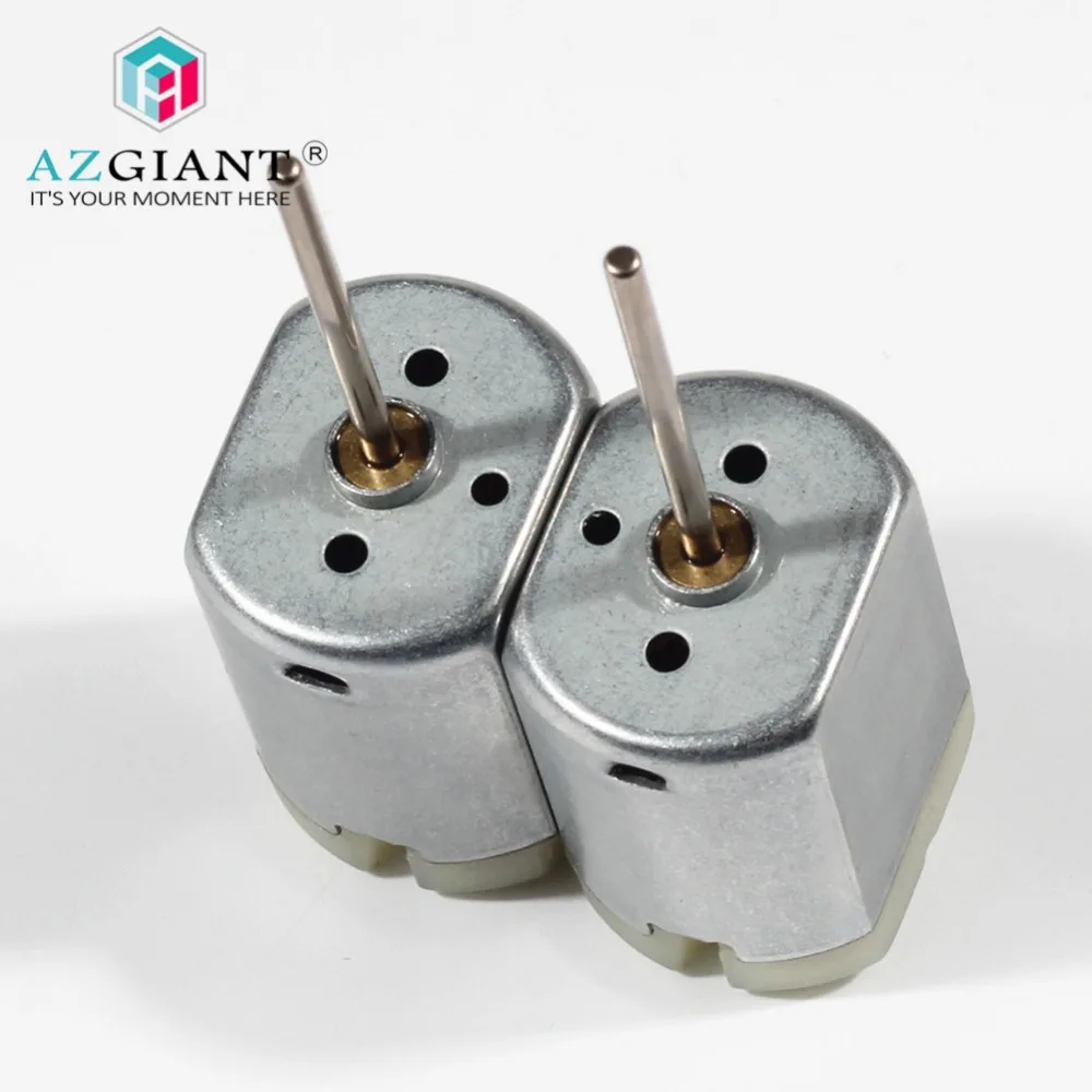 

AZGIANT FC-280PC-DC12V O round 32mm car door lock motor flat shaft Rear view mirror folding motor, steering angle stopper motor