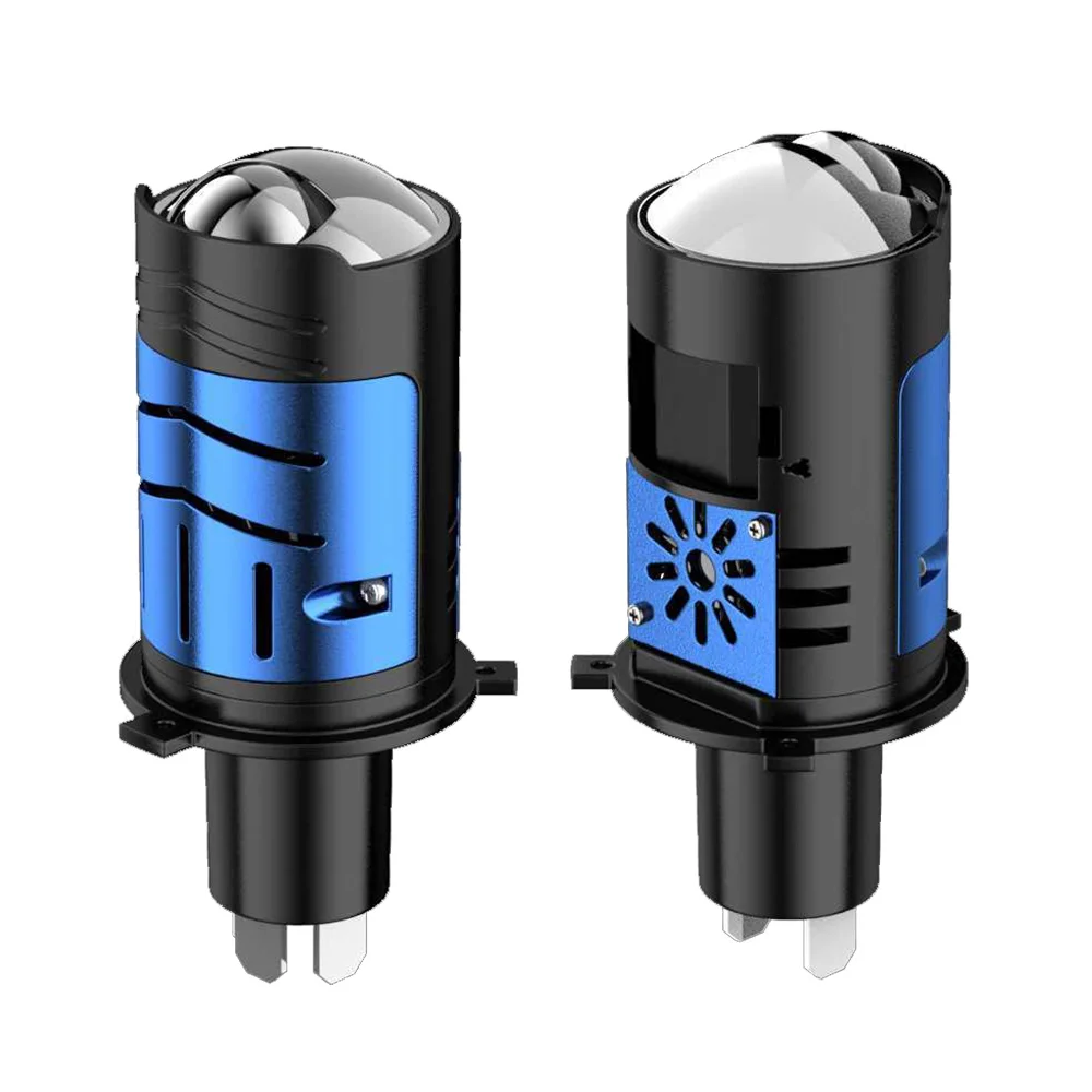 

Автомобильная Светодиодная Лампа H4 Bi-Mini LED С Двойным Балластом И Вентилятором, 6500K, Plug&Play