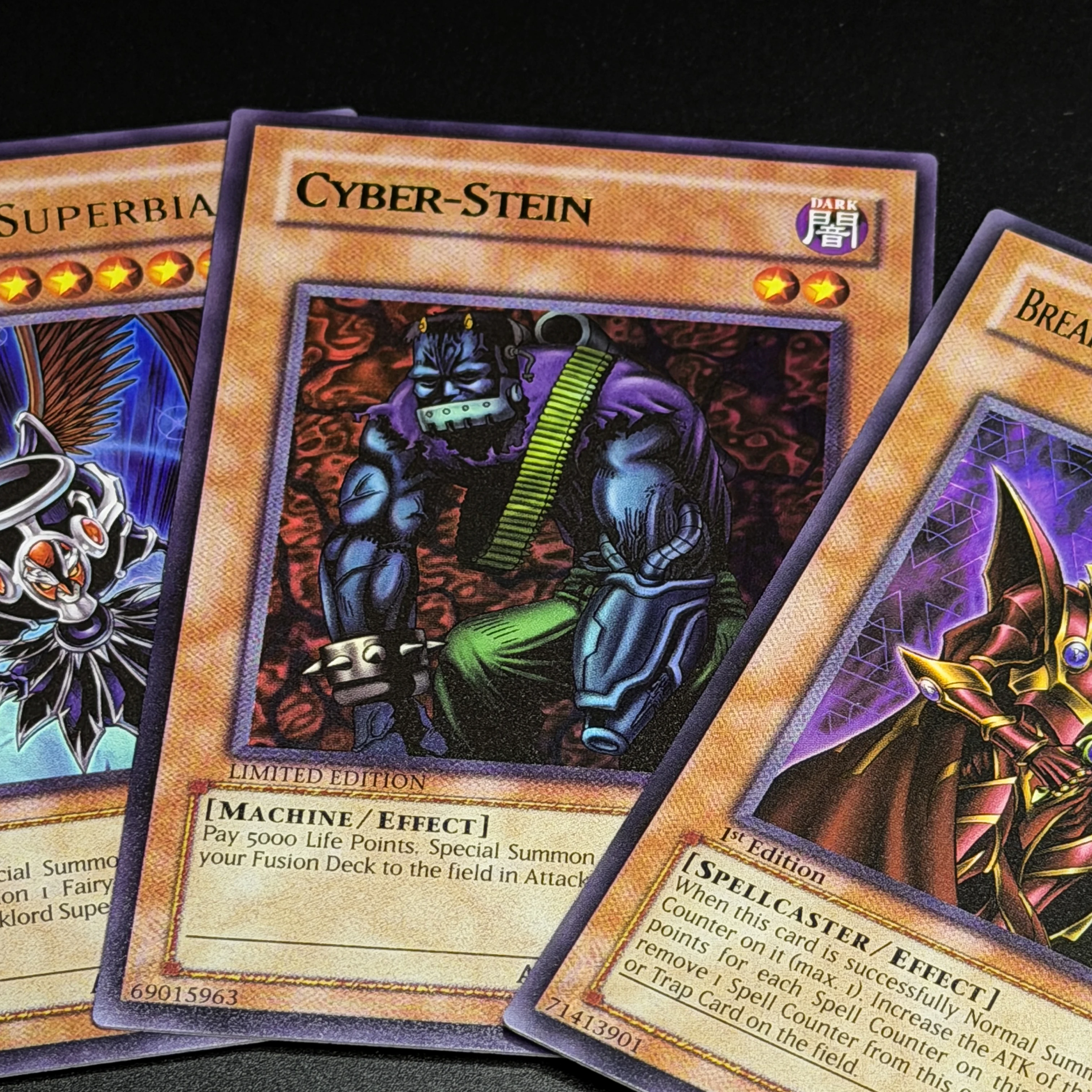 Фото Ю-Ги-О! Коллекционные карты TCG 1-го издания SDK-001 SJC-EN001 MRD MRL PSV YCSW OG: Ностальгия по детству, винтажные прокси-карты, игрушки №4