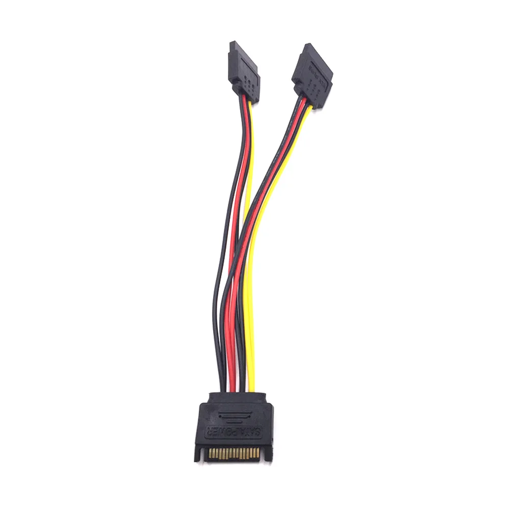 

Адаптер для жесткого диска SATA Power Y-кабель питания сплиттера