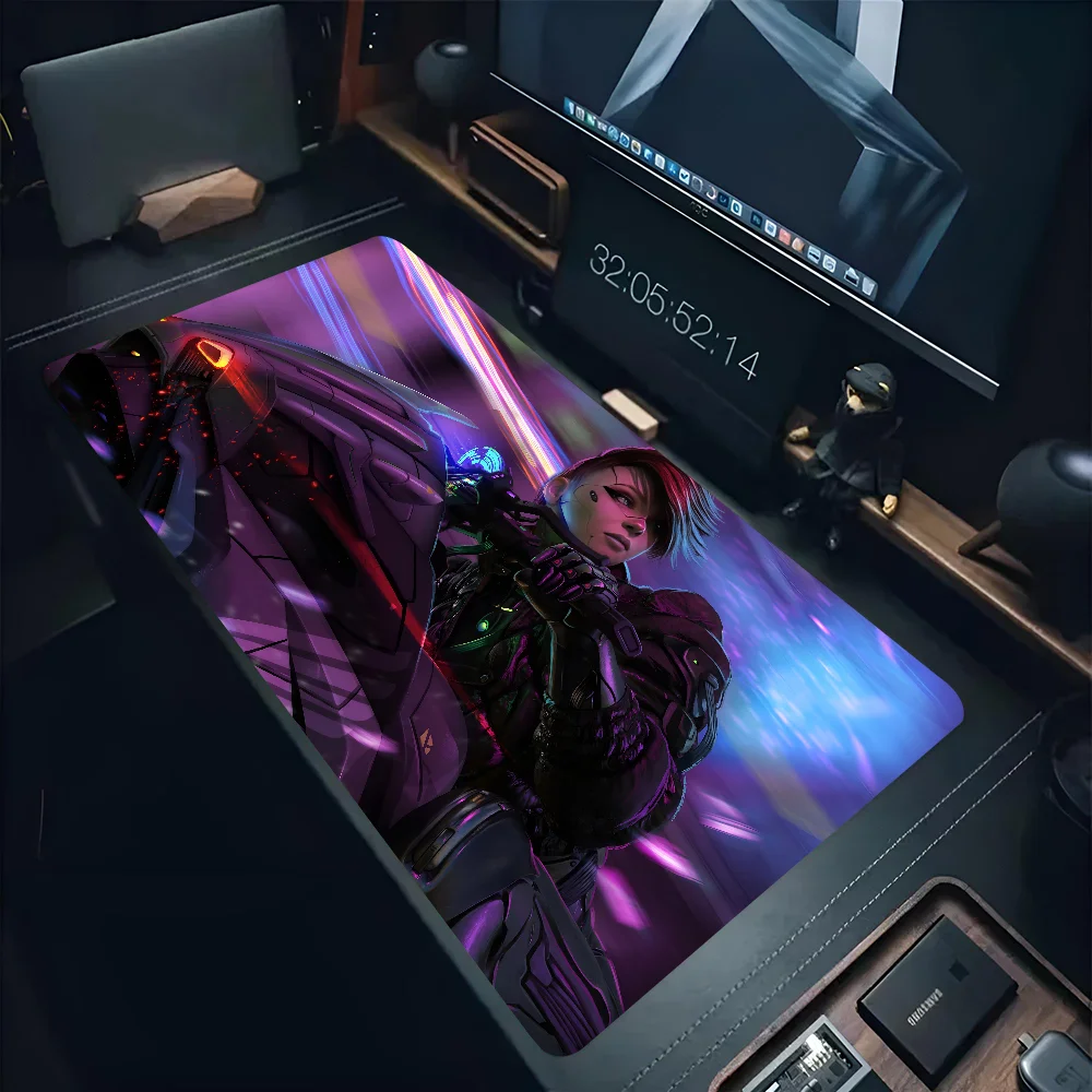 Нескользящий коврик для мыши Science Fiction Hotshot C-Cyborg подходит офисных компьютеров