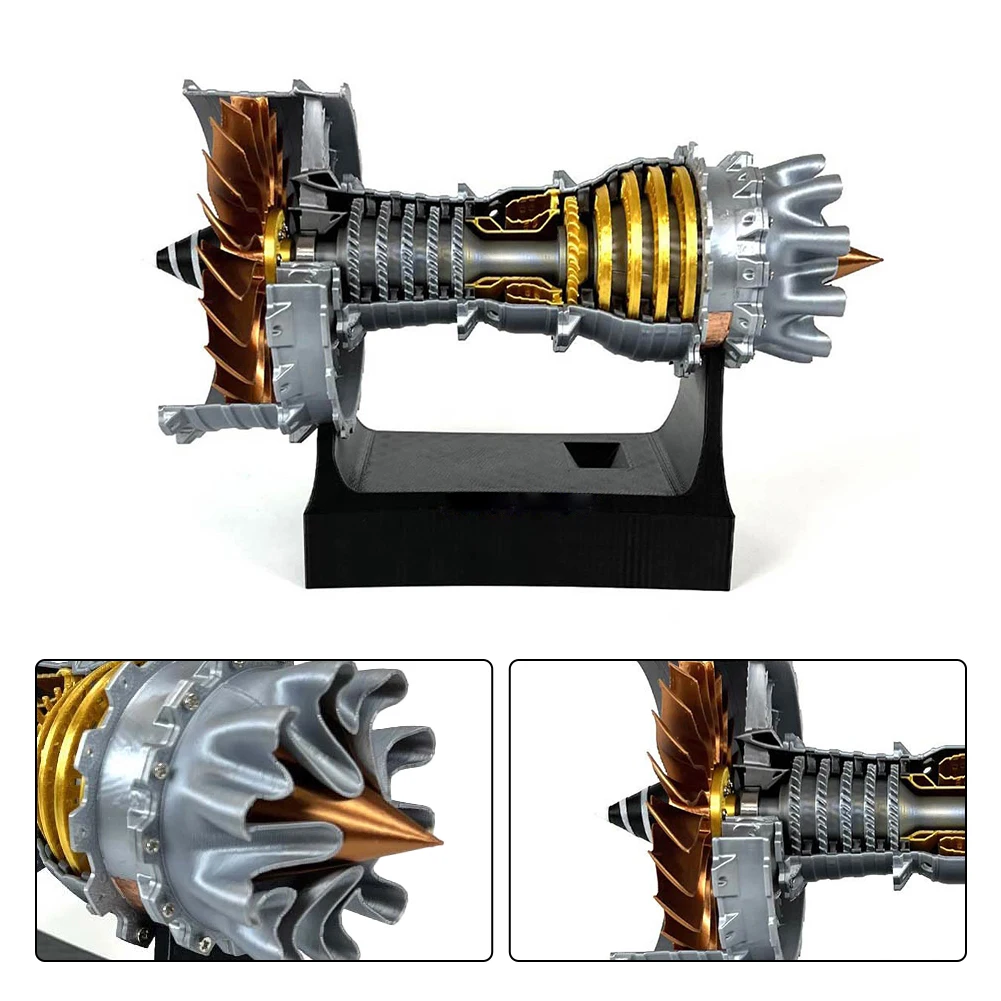 Реплика двигателя A380 двигатель самолета с 3D-печатью впечатляющий подарок